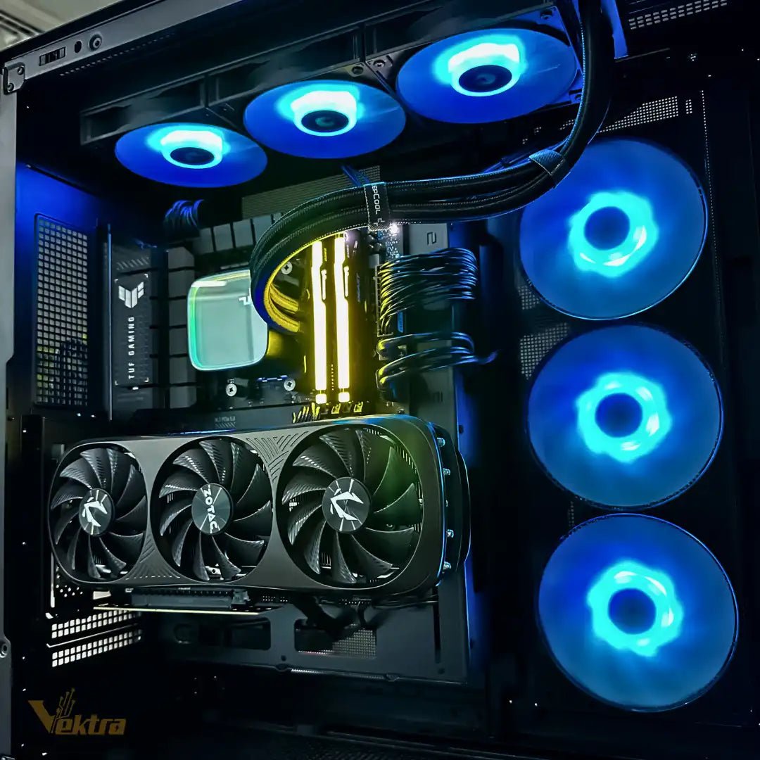 Vektra RDY CH780 Black Series Gaming PC - Intel Core i7 - 14700KF, Z790 WiFi, 32GB DDR5, NVMe M.2 SSD 1TB, 750W PSU, 2 Years Warranty - Vektra Computers LLC Vektra RDY CH780 Black Series Gaming PC - Intel Core i7 - 14700KF, Z790 WiFi, 32GB DDR5, NVMe M.2 SSD 1TB, 750W PSU, 2 Years Warranty - Vektra Computers LLC